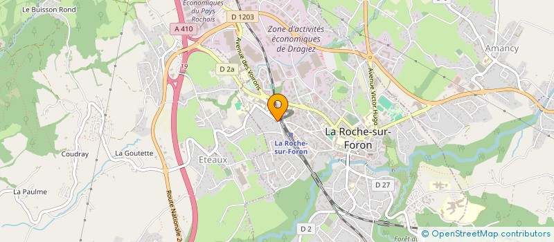 localisation de l'entreprise AKH  LA ROCHE-SUR-FORON