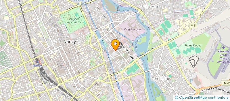 localisation de l'entreprise AKH  NANCY