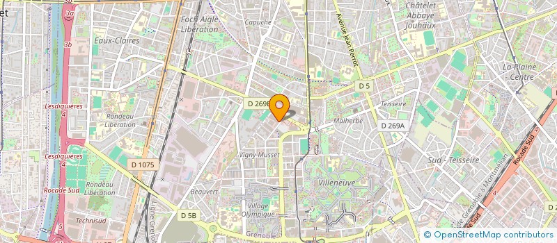 localisation de l'entreprise AKHAN à GRENOBLE