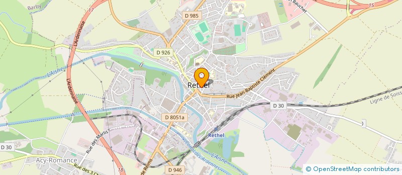 localisation de l'entreprise AKHAN - BAYKAL  RETHEL