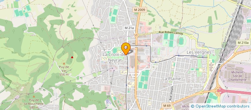 localisation de l'entreprise AKHAWAY HOLDING  CLERMONT-FERRAND