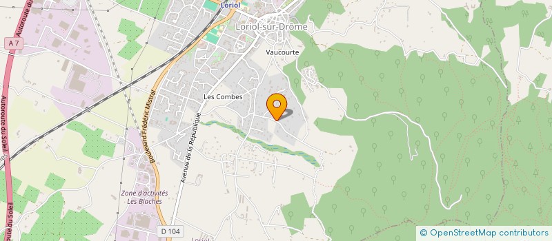 localisation de l'entreprise AKHEA  LORIOL SUR DROME