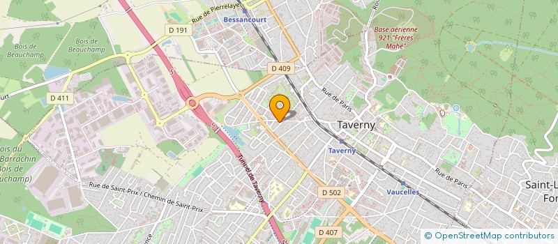 localisation de l'entreprise AKHERRAZ  TAVERNY