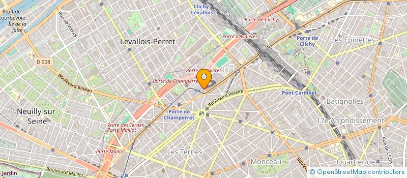 localisation de l'entreprise AKHERRAZ M'HAMED ET ABELLA  PARIS