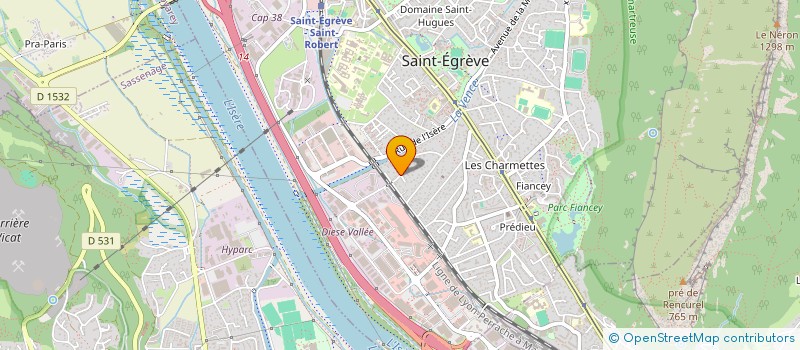 localisation de l'entreprise AKHESA PROMOTION  SAINT-EGREVE