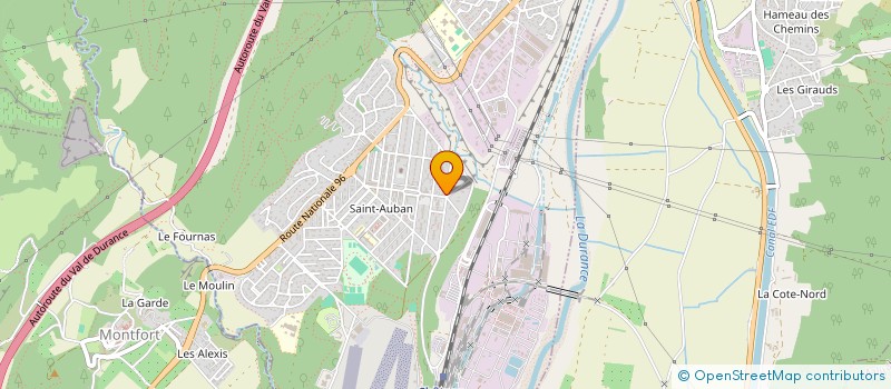 localisation de l'entreprise AKHILLEUS DOJO  CHATEAU-ARNOUX-SAINT-AUBAN