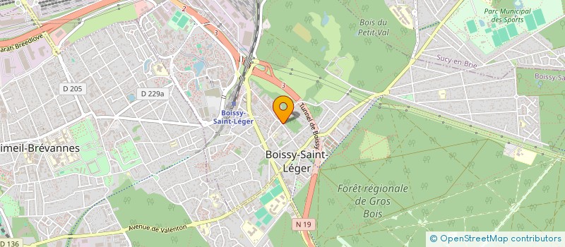 localisation de l'entreprise AKHY à BOISSY-SAINT-LEGER