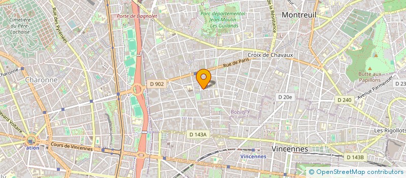 localisation de l'entreprise AKI à MONTREUIL