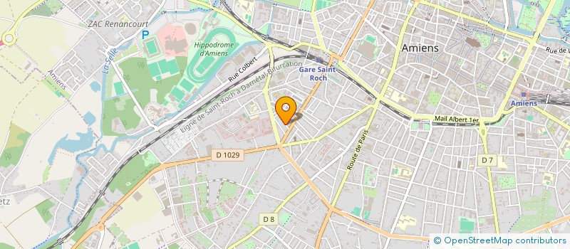 localisation de l'entreprise AKI & CO  AMIENS