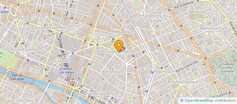 localisation de l'entreprise AKI ESTAMOS LES AMIS DE LA LETTRE SEPHARADE  PARIS