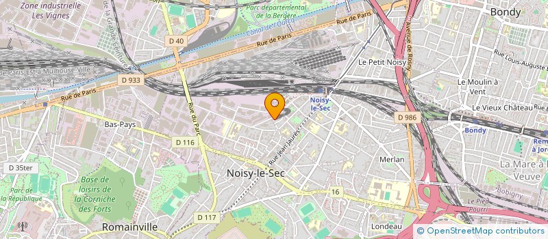 localisation de l'entreprise AKI PIERRE à NOISY-LE-SEC
