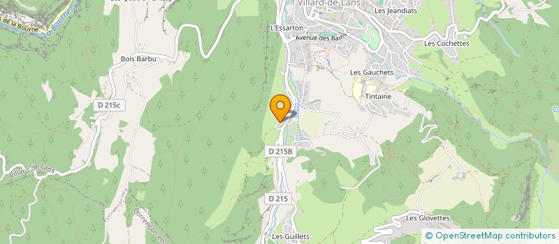 localisation de l'entreprise AKIAN FVL  VILLARD-DE-LANS