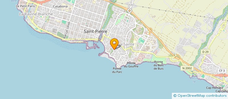 localisation de l'entreprise AKIAW SARL à SAINT-PIERRE