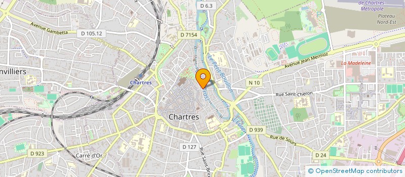localisation de l'entreprise AKIBA à CHARTRES