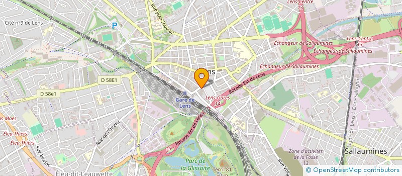 localisation de l'entreprise AKIBA à LENS