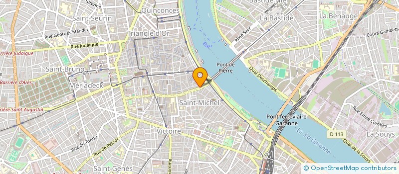 localisation de l'entreprise AKIBAT  BORDEAUX