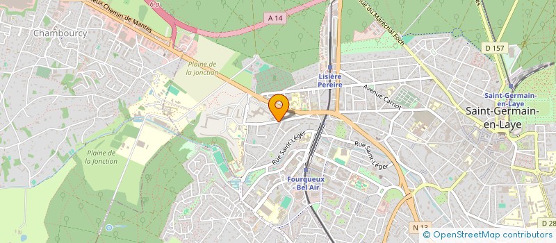 localisation de l'entreprise AKIEO  MARLY-LE-ROI