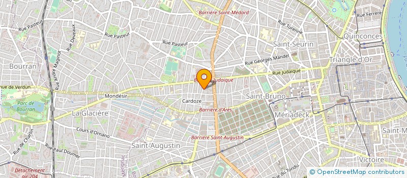 localisation de l'entreprise AKIGORA  BORDEAUX