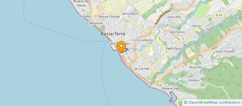 localisation de l'entreprise AKIH à BASSE-TERRE