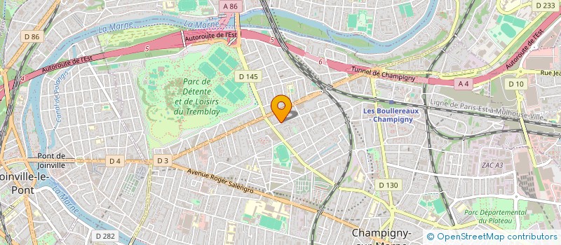 localisation de l'entreprise AKIHABARACLUB à CHAMPIGNY-SUR-MARNE