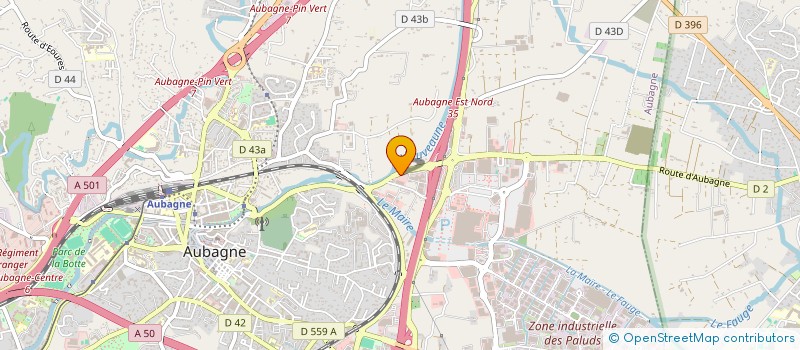 localisation de l'entreprise AKIJA  AUBAGNE