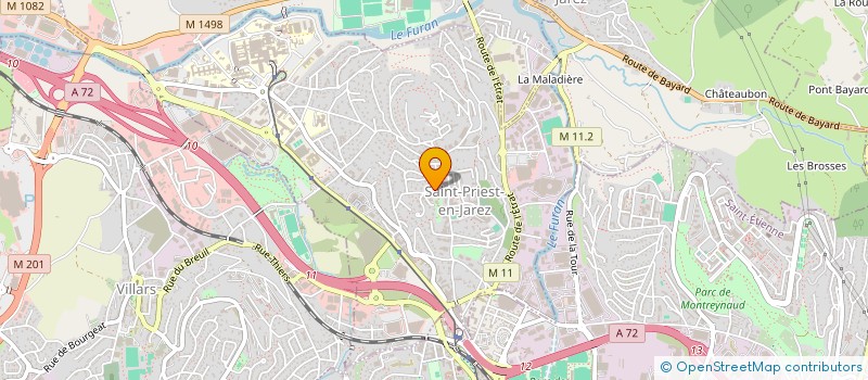 localisation de l'entreprise AKIKO  SAINT-PRIEST-EN-JAREZ