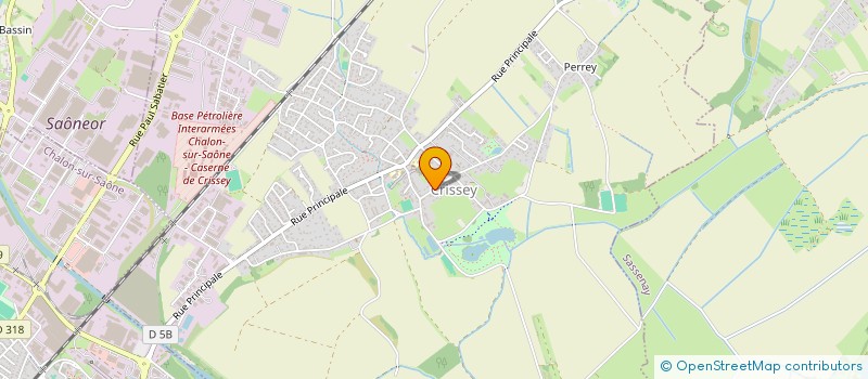 localisation de l'entreprise AKIKORI  CRISSEY