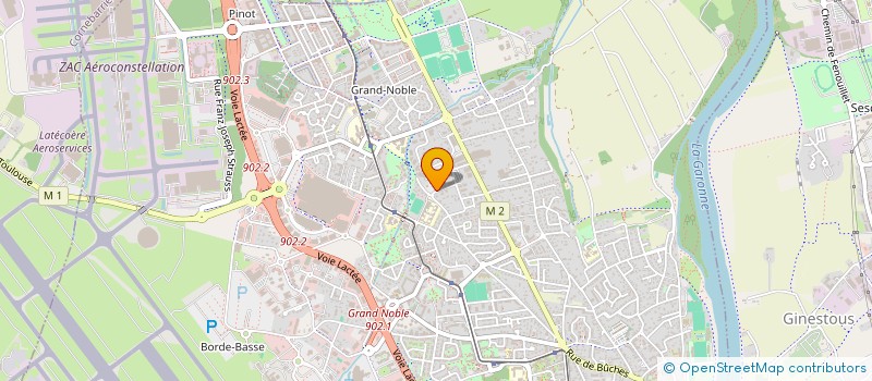 localisation de l'entreprise AKILA INGENIERIE OCCITANIE à BLAGNAC