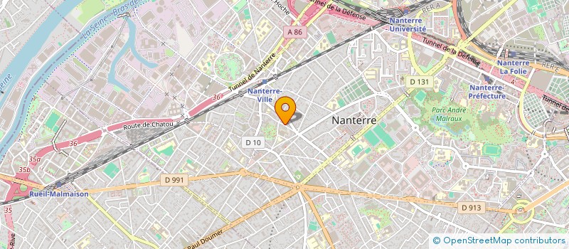 localisation de l'entreprise AKILETO  NANTERRE