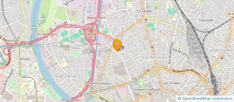 localisation de l'entreprise AKILIA à TOULOUSE