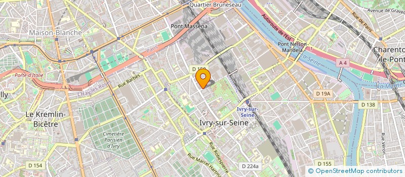 localisation de l'entreprise AKIM  IVRY-SUR-SEINE