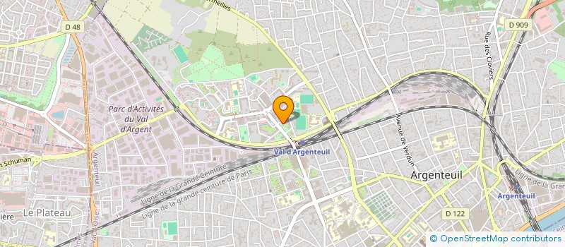 localisation de l'entreprise AKIMARK  ARGENTEUIL