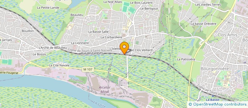 localisation de l'entreprise AKIMMO à COUERON