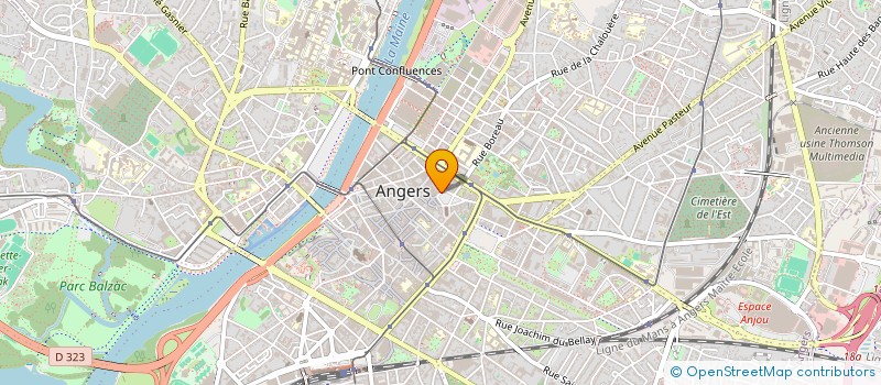 localisation de l'entreprise AKIMO à ANGERS