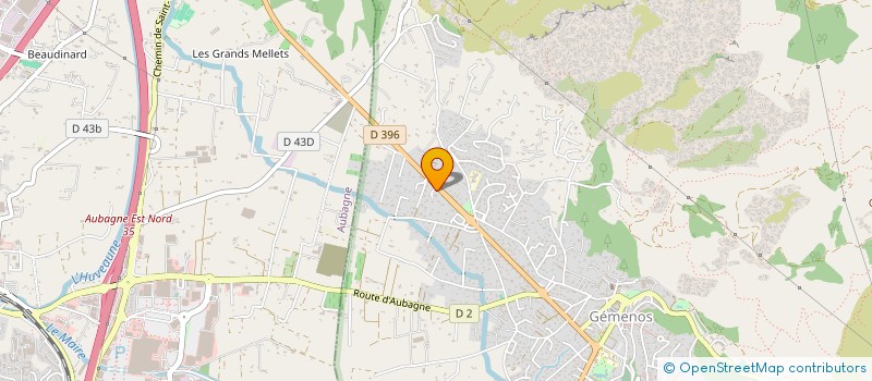 localisation de l'entreprise AKIN PORTER  GEMENOS