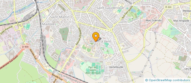 localisation de l'entreprise AKINAO à PERPIGNAN