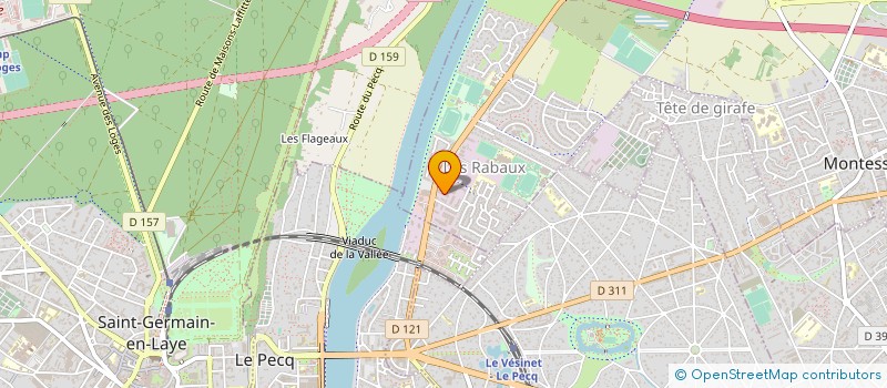 localisation de l'entreprise AKINEA INTERNET à MONTESSON