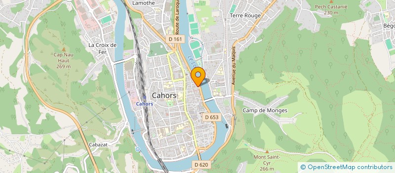 localisation de l'entreprise AKINHTA  CAHORS