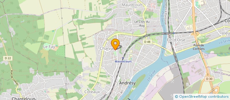 localisation de l'entreprise AKINIMMO  ANDRESY