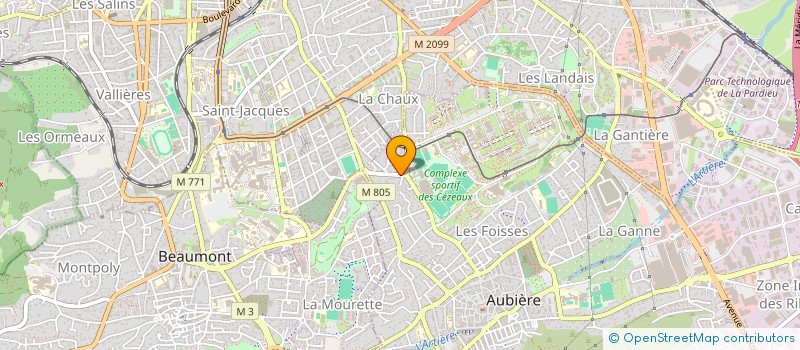 localisation de l'entreprise AKINITOS  AUBIERE