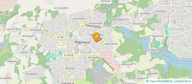 localisation de l'entreprise AKINOUNA à PLOEMEUR