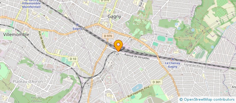 localisation de l'entreprise AKINVEST à NEUILLY-SUR-SEINE