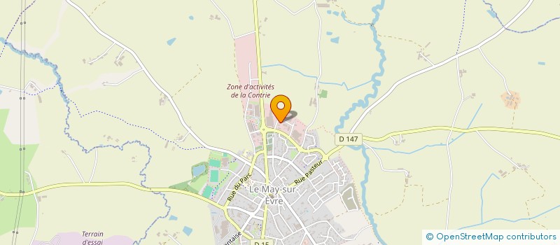 localisation de l'entreprise AKIO  LE MAY-SUR-EVRE