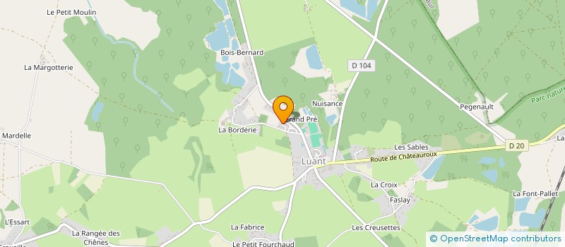 localisation de l'entreprise AKISBACK à CHATEAUROUX