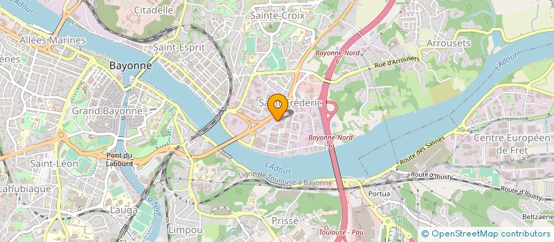 localisation de l'entreprise AKISTARA à BAYONNE