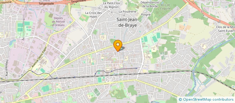 localisation de l'entreprise AKIT à SAINT-JEAN-DE-BRAYE