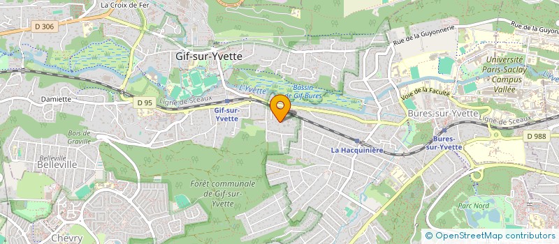 localisation de l'entreprise AKITA COMMUNICATION à GIF-SUR-YVETTE