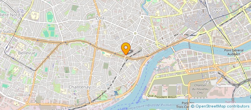 localisation de l'entreprise AKITA HOME à NANTES