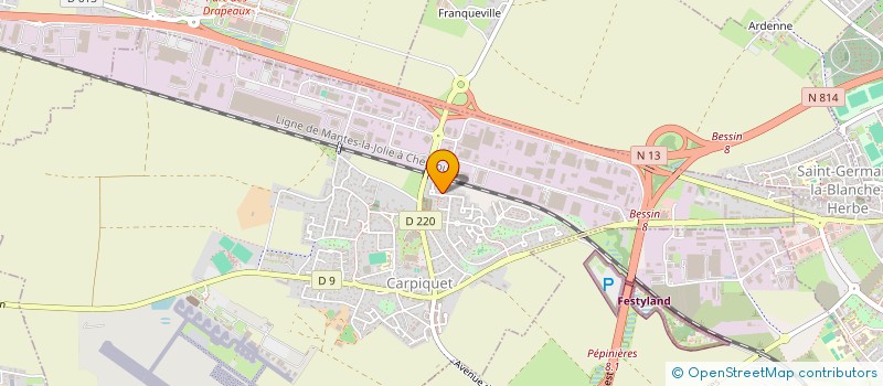 localisation de l'entreprise AKIZIS  CARPIQUET