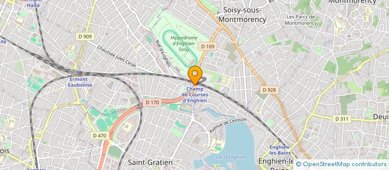 localisation de l'entreprise AKJ  SOISY-SOUS-MONTMORENCY